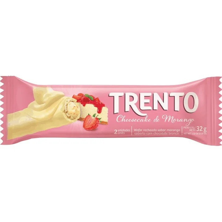 Trento (chesse morango - 32g)