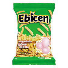 Salgadinho Cebola Ebicen Pacote 30g