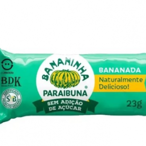 Bananinha Paraibuna 36g- SEM AÇUCAR