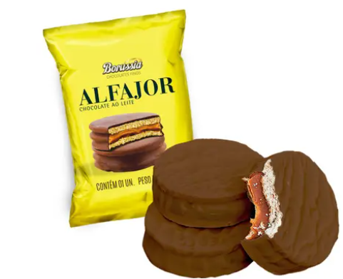 Alfajor Borussia- Chocolate ao leite